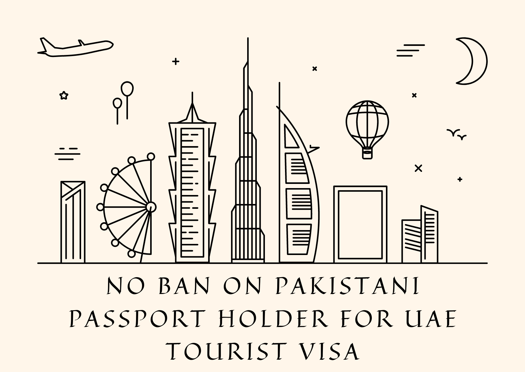 uae ban pakistan visa