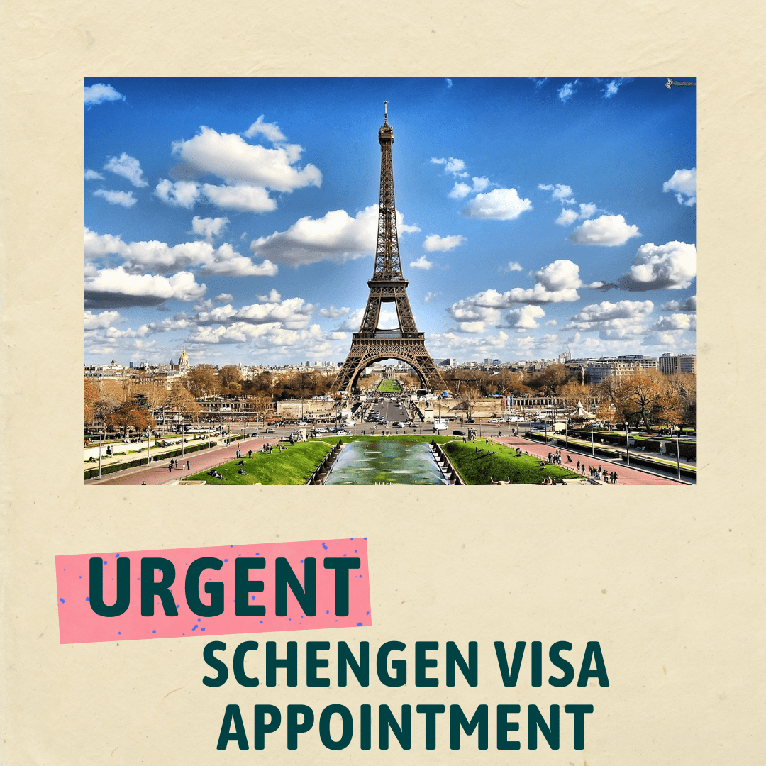 urgent Schengen visa appointment