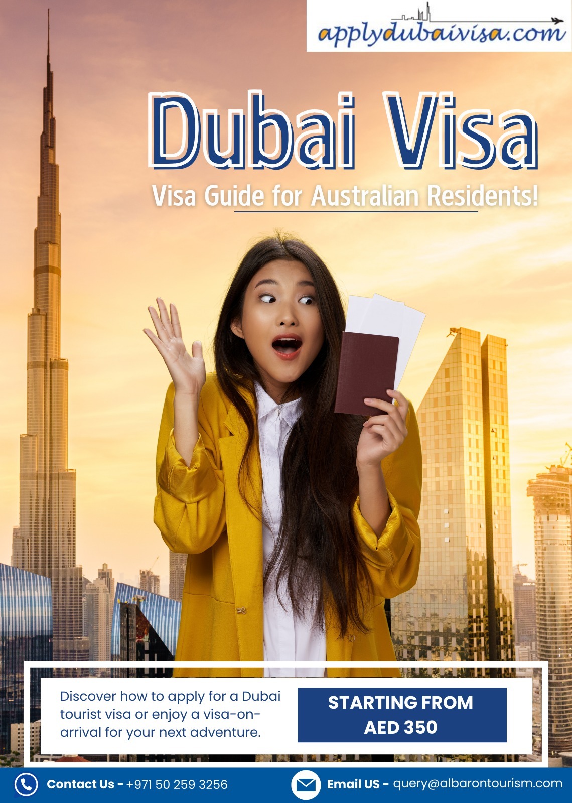 Dubai visa from Australia