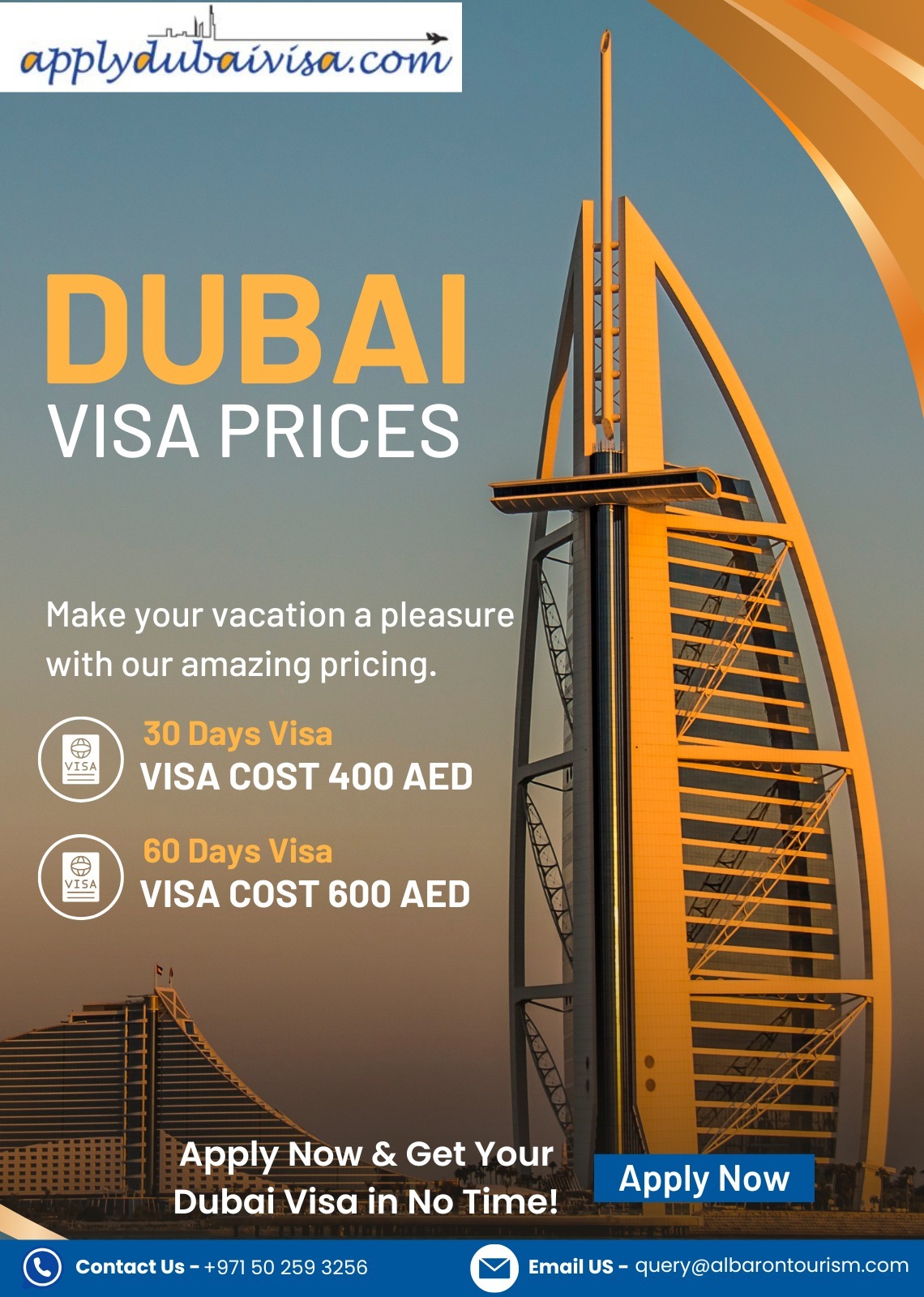 Dubai Visa Price